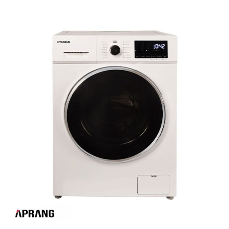 ماشین لباسشویی هیوندای مدل HWM-8014 ظرفیت 8 کیلوگرم - سفید