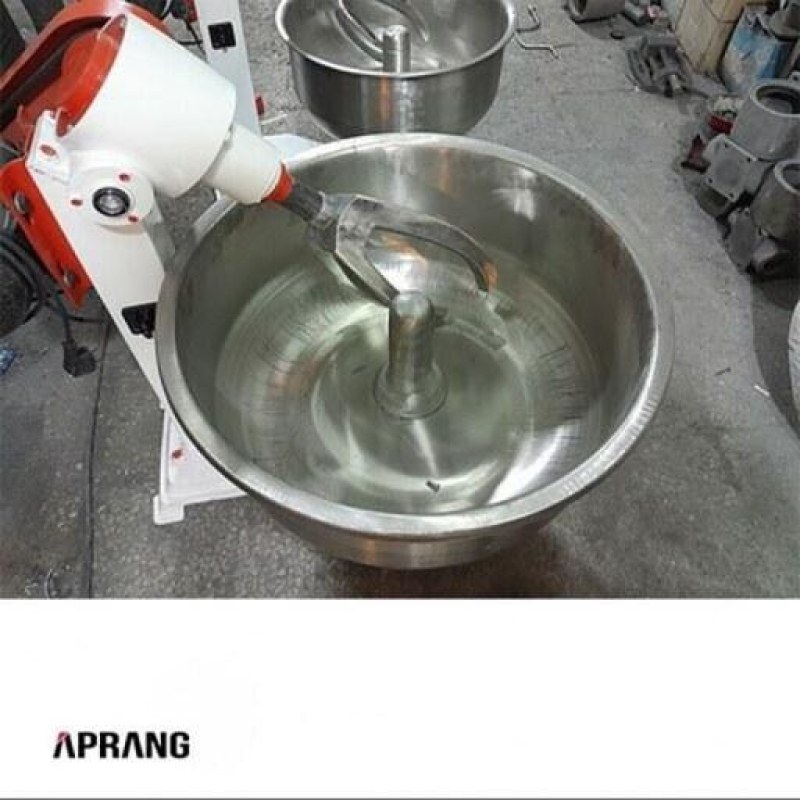 خمیرگیر اصفهان نوآوران مدل SM-180 ظرفیت 180 کیلوگرم موتور دو اسب پارویی استیل