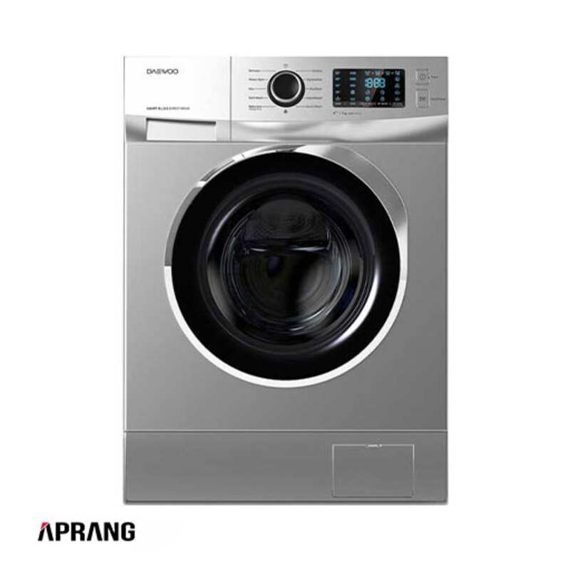 ماشین لباسشویی دوو سری ویوا مدل DWK-8242 ظرفیت 8 کیلوگرم - نقره ای