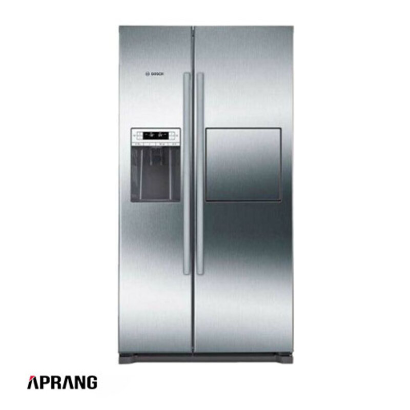 یخچال و فریزر ساید بای ساید بوش مدل KAG90AI204 - استیل