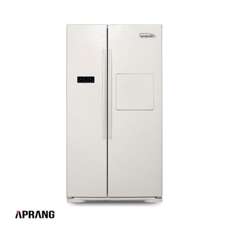 یخچال فریزر ساید بای ساید الکترواستیل مدل الکترو گرند – Electro Grand - سفید چرمی