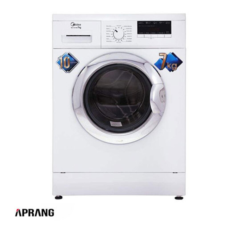 ماشین لباسشویی مایدیا مدل WU-14703 ظرفیت 7 کیلوگرم - سفید