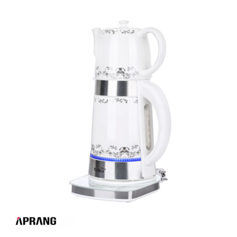 دم آور چای ساز تولیپس پلاس مدل TM-458 - مشکی