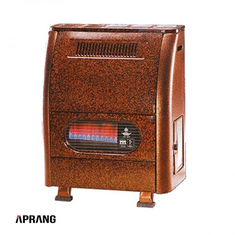 بخاری گازی شارق توس مدل شراره 80 - مسی