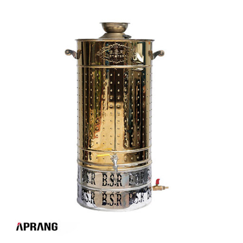 سماور گازی 90 لیتری ایران استیل - استیل
