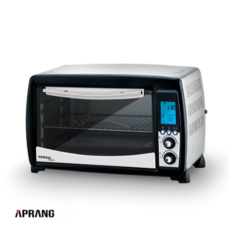 آون توستر جوجه‌ گردان دیجیتالی / 35 لیتری پرشیا فرانس مدل PR-35121 - نقره ای
