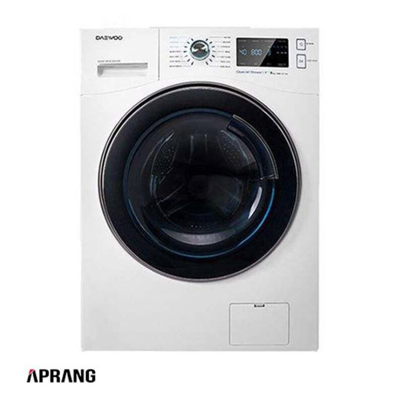 ماشین لباسشویی دوو سری پریمو مدل Dwk-Primo 80 ظرفیت 8 کیلوگرم - سفید