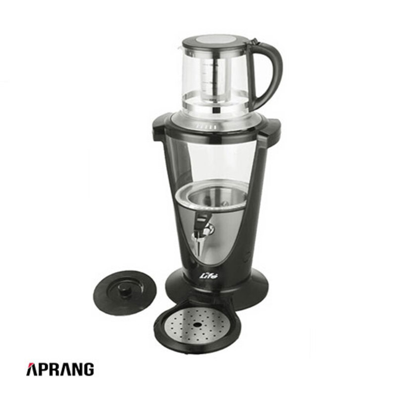 چای ساز سماوری لایف مدل TS 333 - مشکی