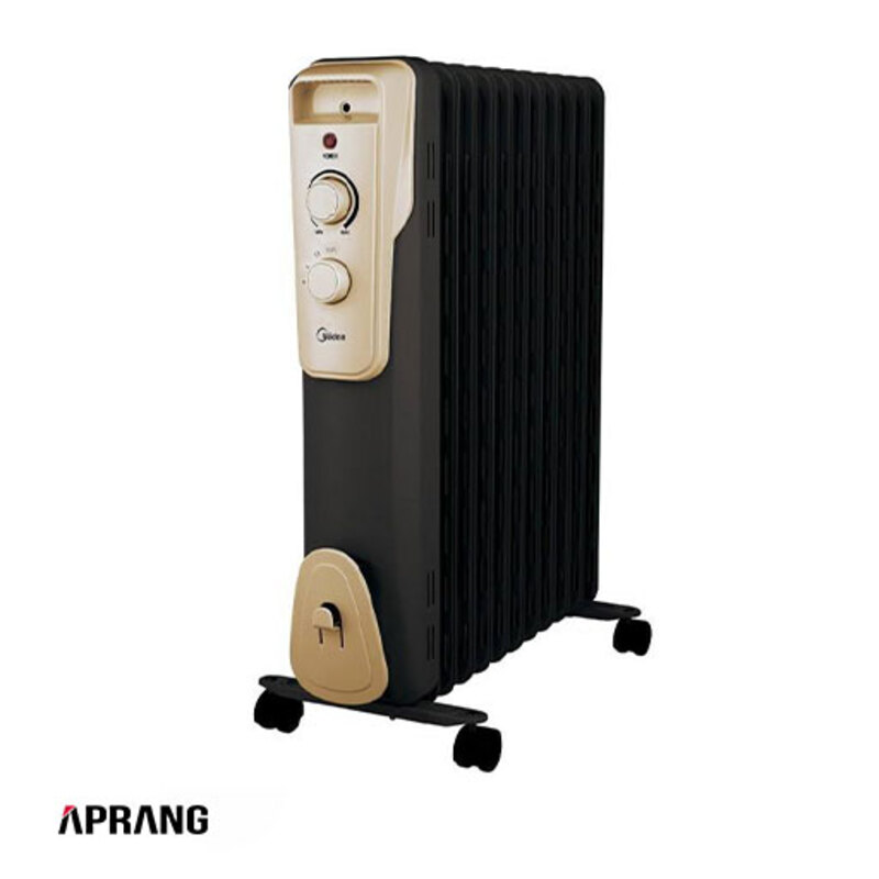 شوفاژ برقی مایدیا مدل NY2311-16JA - مشکی