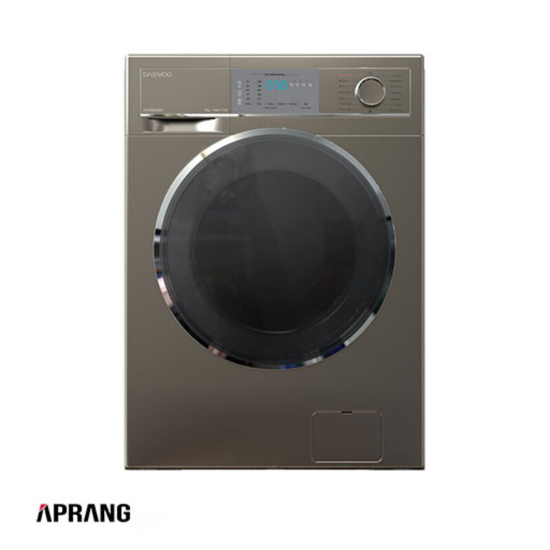ماشین لباسشویی دوو سری کاریزما مدل DWK-7143 ظرفیت 7 کیلوگرم - تیتانیوم