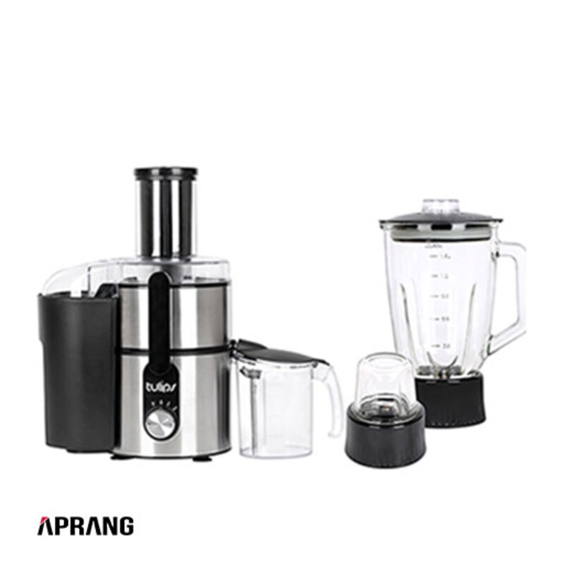 آبمیوه گیری چهار کاره تولیپس پلاس مدل FJ-480 - استیل