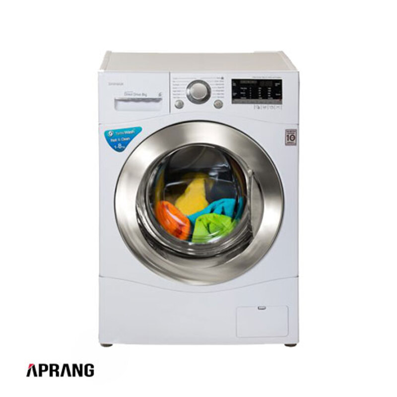ماشین لباسشویی دونار مدل DWMD 84-01 ظرفیت 8 کیلوگرم - سفید