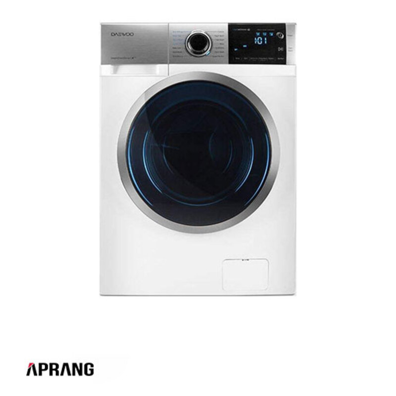 ماشین لباسشویی دوو سری زن پرو مدل DWK-PRO82TS ظرفیت 8 کیلوگرم - سفید