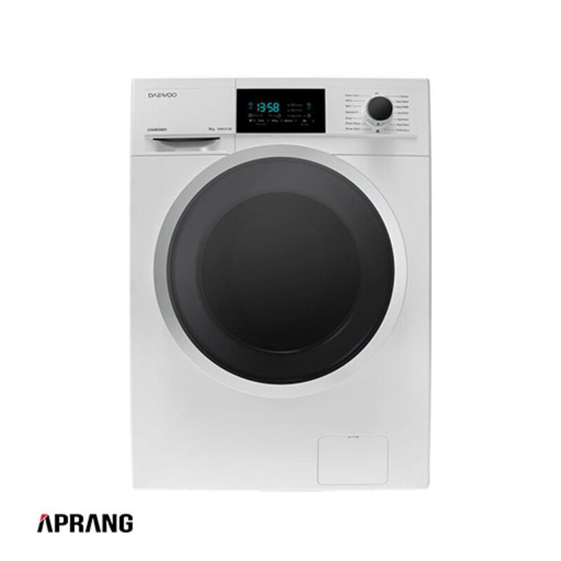 ماشین لباسشویی دوو سری کاریزما مدل DWK-8100 ظرفیت 8 کیلوگرم - سفید
