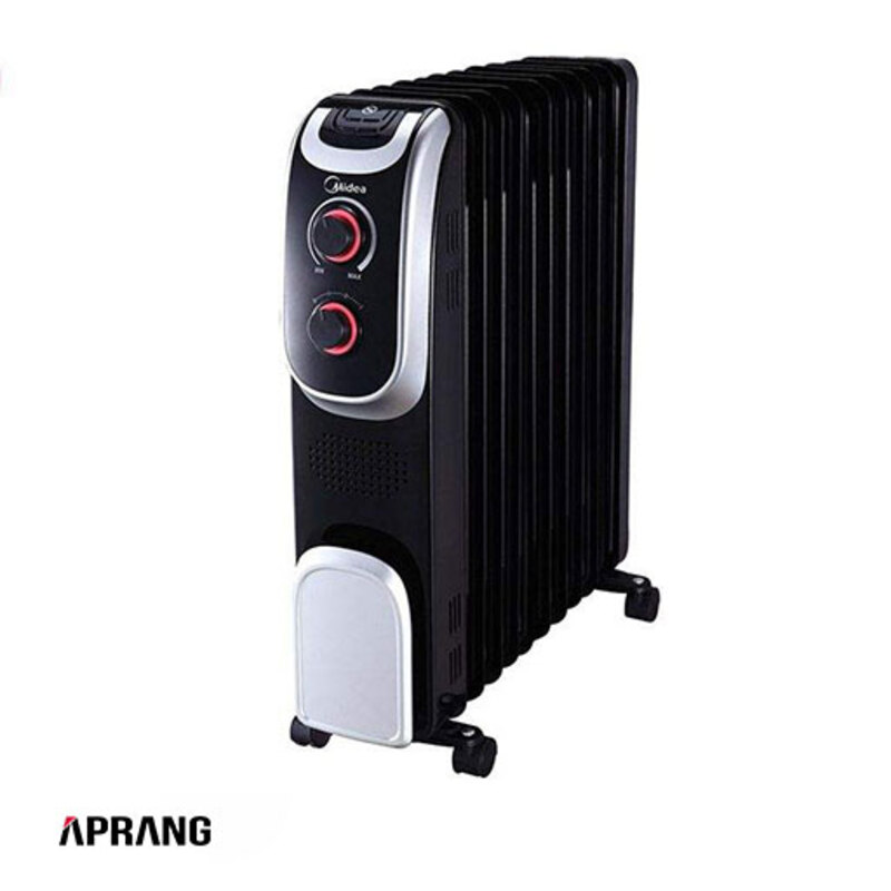 شوفاژ برقی مایدیا مدل NY2311-13AL - مشکی