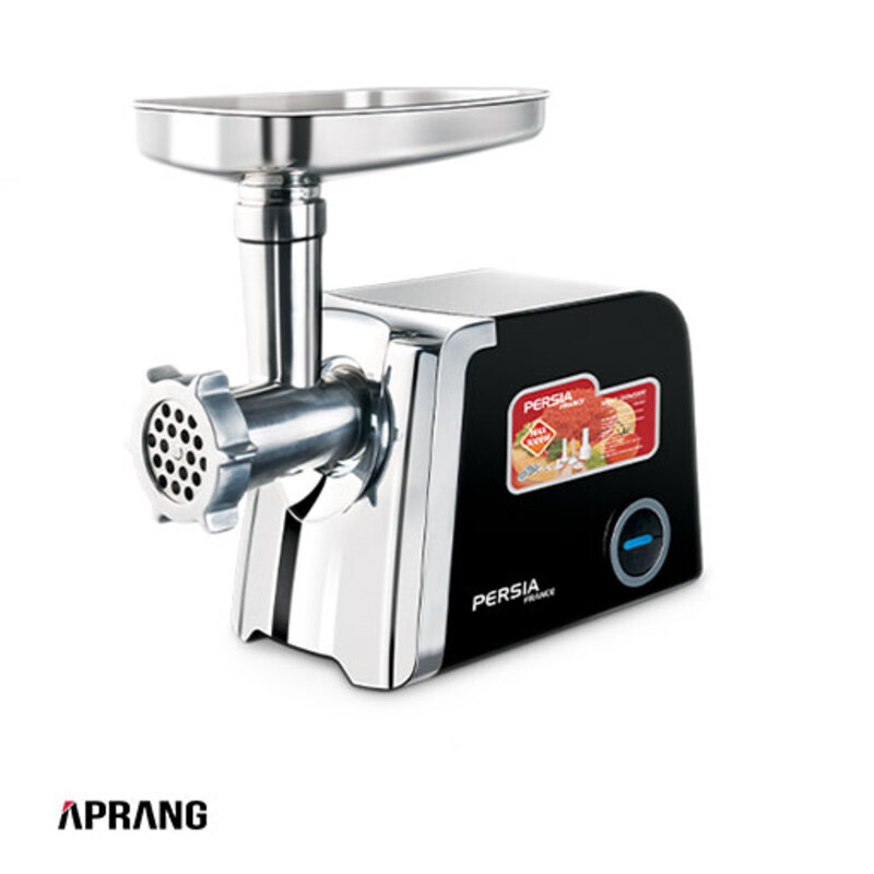 چرخ گوشت گیربکسی کم صدا پرشیا فرانس مدل PR-860 - مشکی