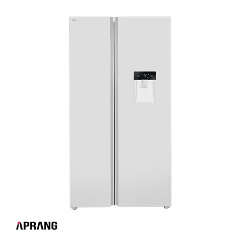 یخچال فریزر ساید بای ساید تی سی ال مدل TRS-660ED - تیتانیوم