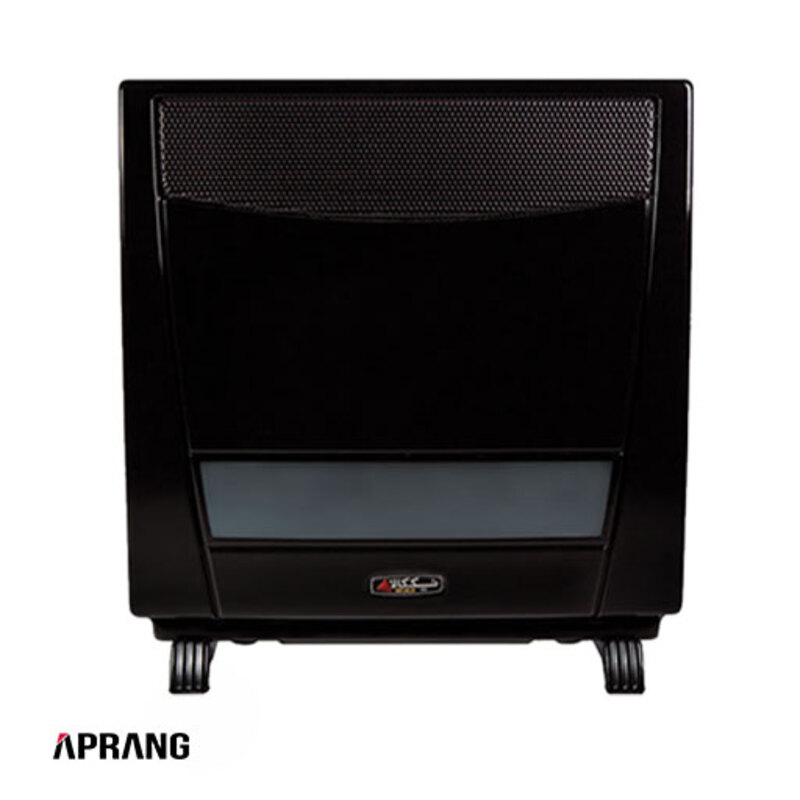 بخاری گازسوز نیک کالا مدل ناهید با شیشه رفلکس AB-15R - مشکی