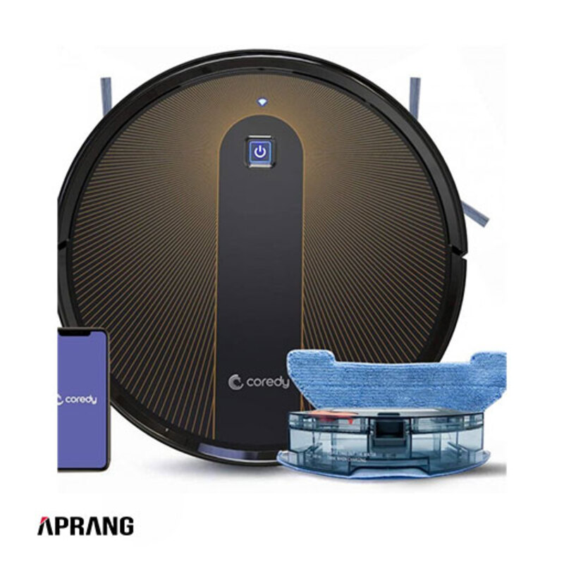 جاروبرقی رباتیک کوردای - Coredy مدل R750 - مشکی