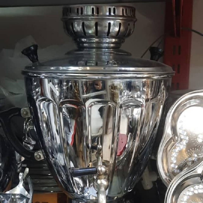 سماور نفتی کلاسیک مدل AP-6060 ظرفیت 6 لیتری