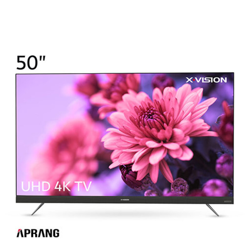 تلویزیون ال ای دی هوشمند ایکس ویژن مدل 50XTU835 سایز 50 اینچ