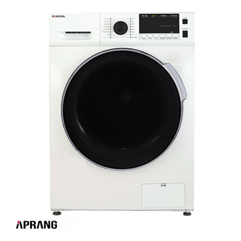ماشین لباسشویی جنرال آدمیرال مدل FTU-4804 ظرفیت 8 کیلوگرم - نقره ای