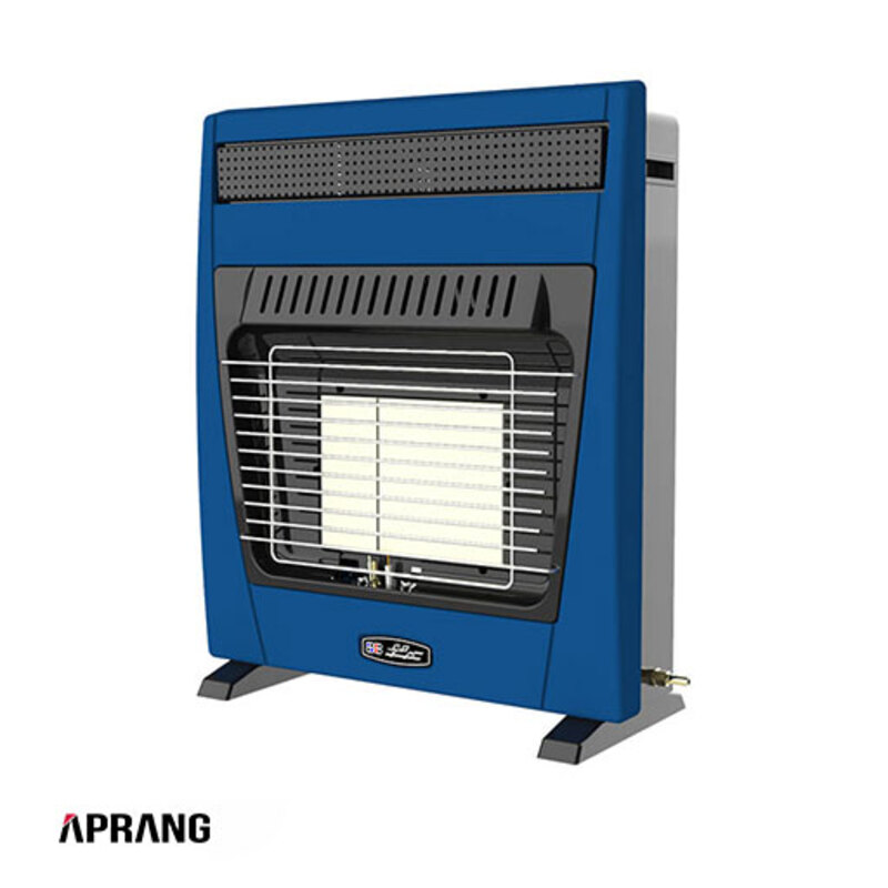 بخاری گازی بدون دودکش سرامیکی سپهرالکتریک مدل SE5000CF فن دار - قرمز