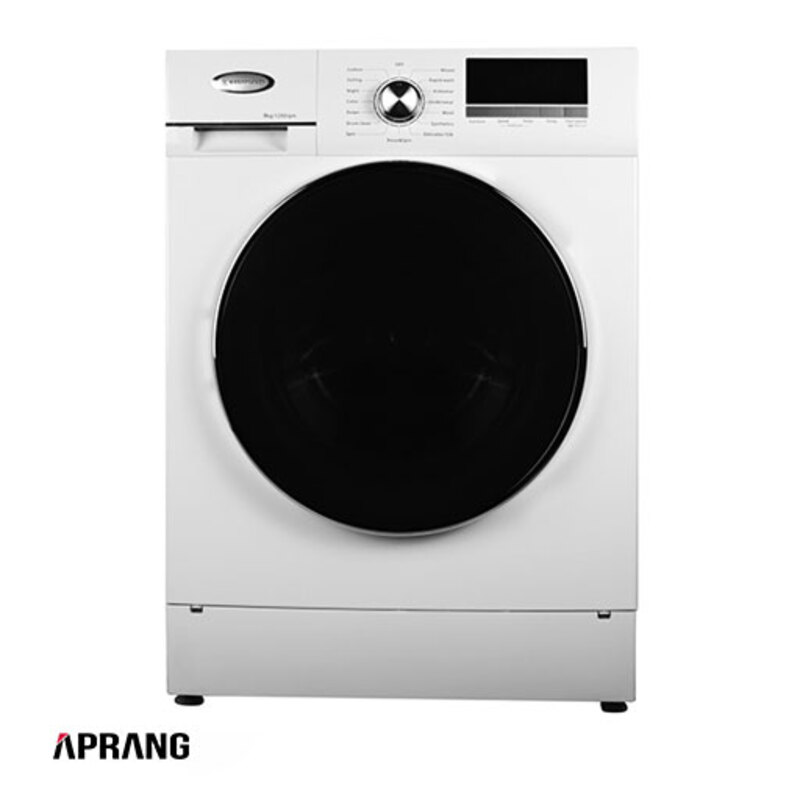 ماشین لباسشویی وست پوینت مدل WMX81219-E ظرفیت 8 کیلوگرم - نقره ای