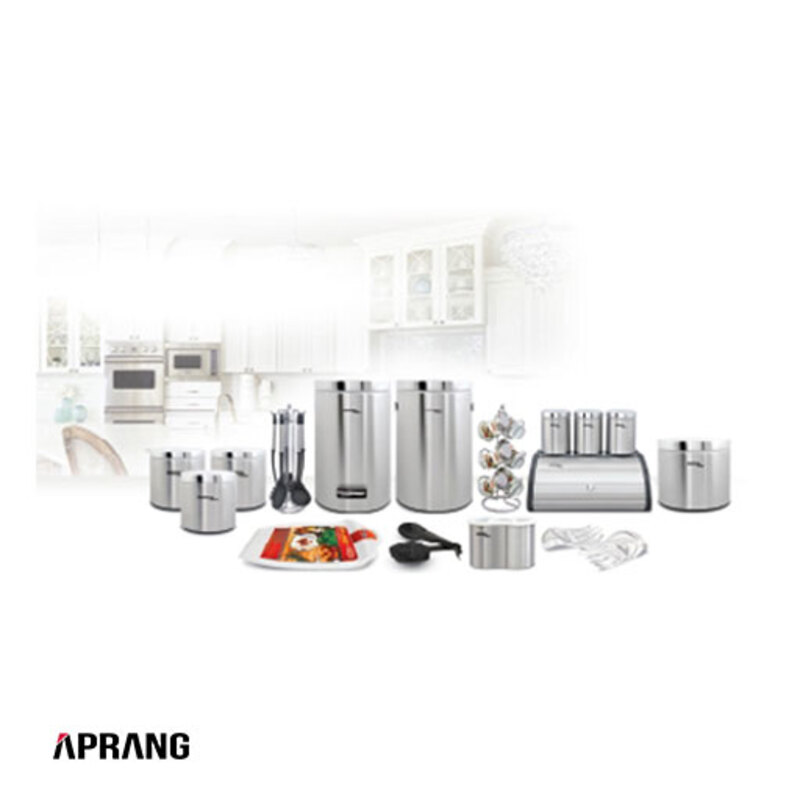 سرویس آشپزخانه 28 پارچه استیل پرشیا فرانس مدل PR-9009 - استیل
