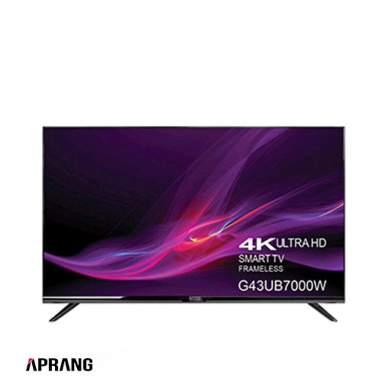 تلویزیون ال ای دی هوشمند ام جی اس مدل G43UB7000W سایز 43 اینچ