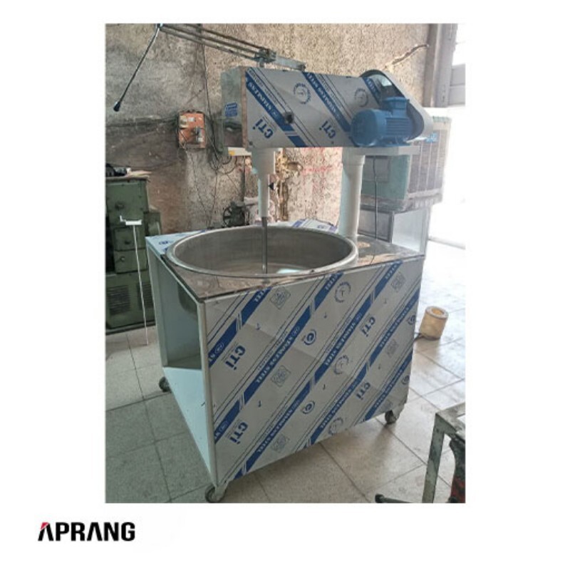 دستگاه داغ زن لبنیات آپرنگ مدل AP-E1807 ظرفیت 350 کیلوگرم