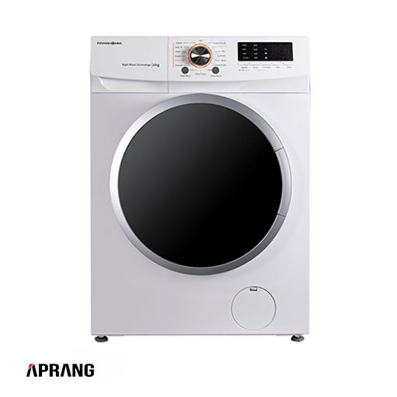 ماشین لباسشویی پاکشوما مدل TFU-66100 ظرفیت 6 کیلوگرم-نقره ای