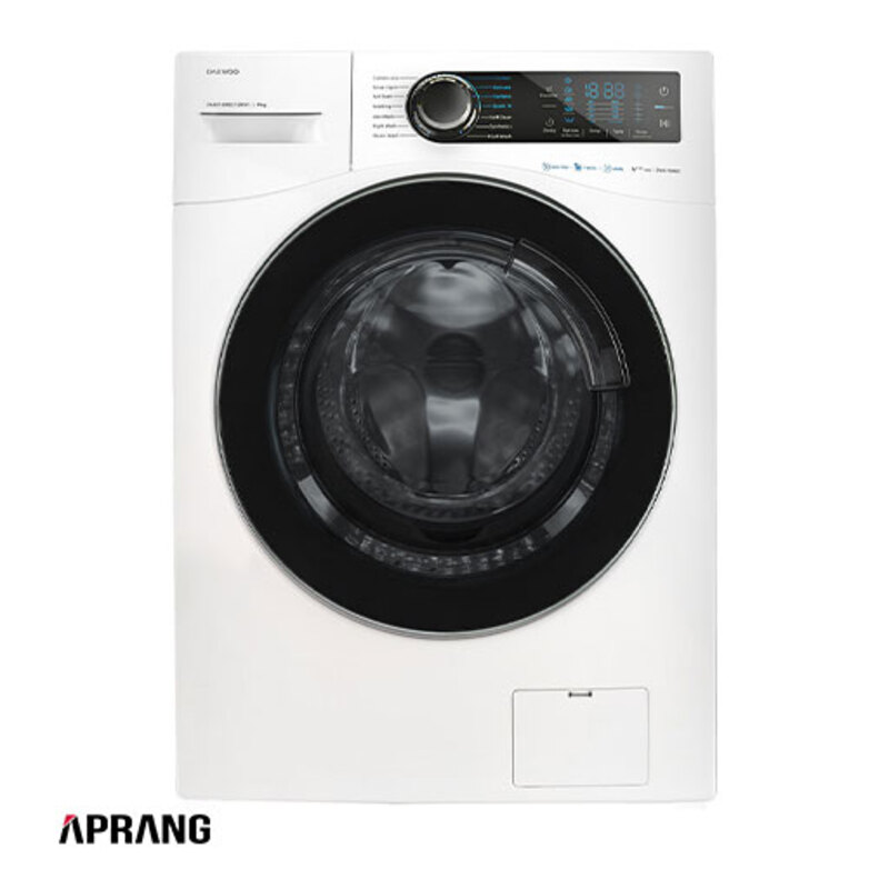 ماشین لباسشویی دوو مدل DWK-9000C ظرفیت 9 کیلوگرم - تیتانیوم