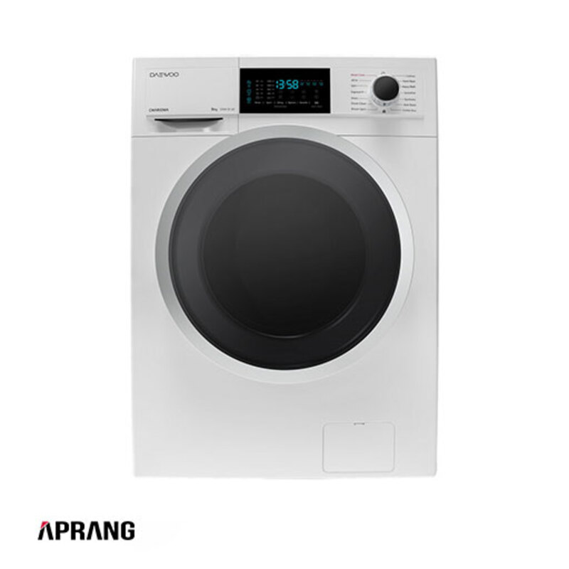 ماشین لباسشویی دوو سری کاریزما مدل DWK-8140 ظرفیت 8 کیلوگرم - سفید