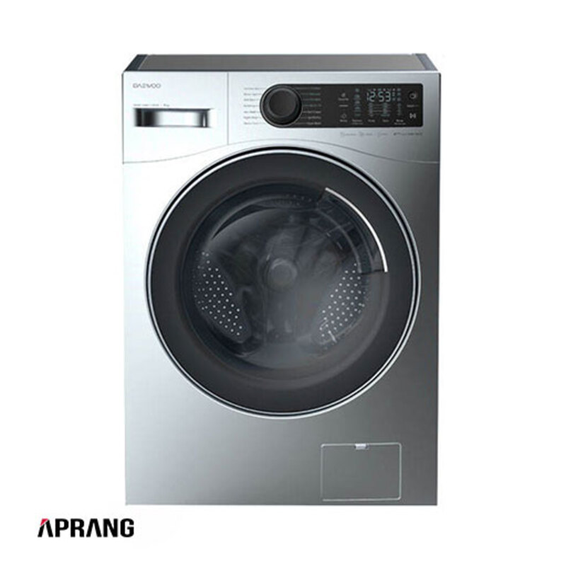 ماشین لباسشویی دوو سری سینیور مدل DWK-9000S ظرفیت 9 کیلوگرم - نقره ای