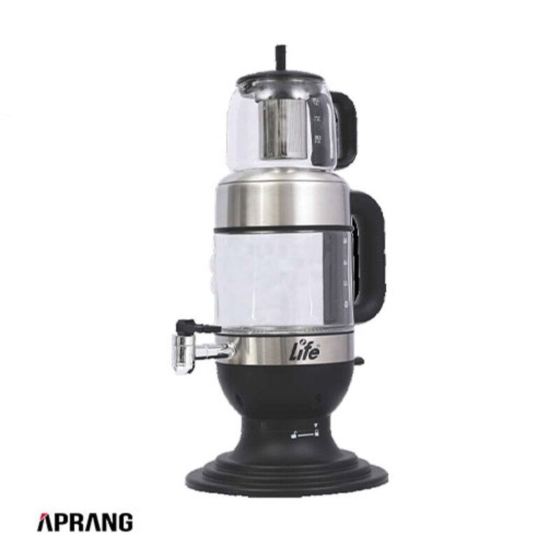 چای ساز سماوری لایف مدل 301s - مشکی