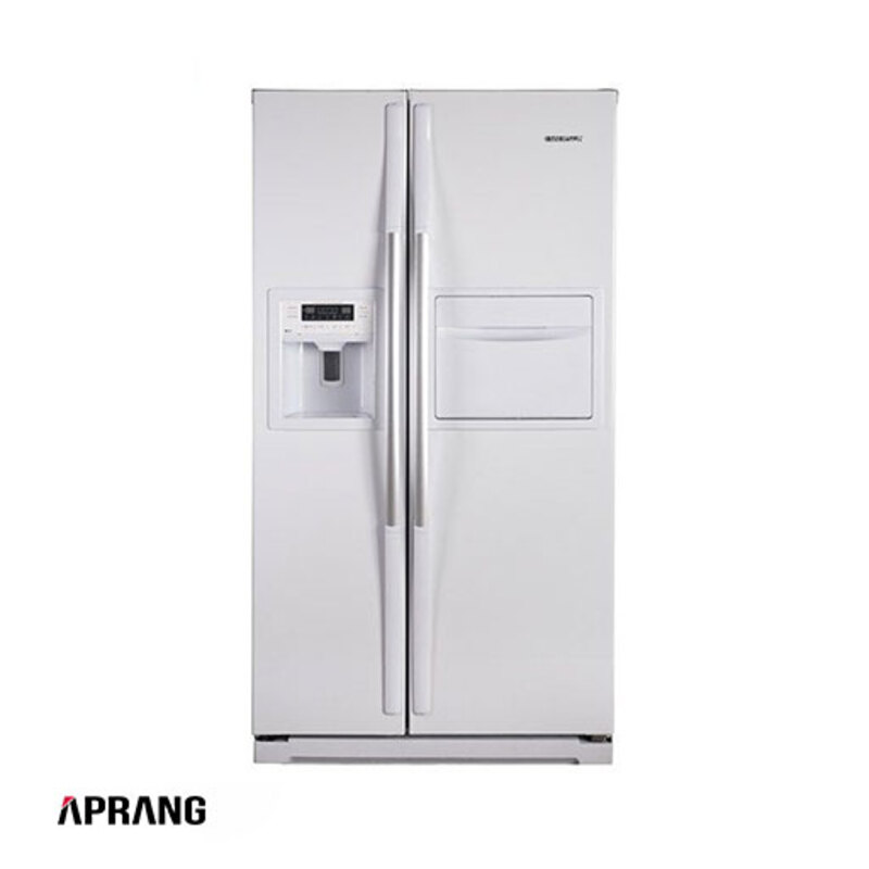 یخچال فریزر ساید بای ساید امرسان مدل NRF3292D - سفید چرمی, امرسان