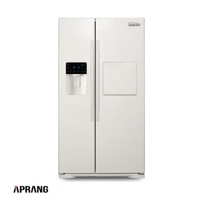یخچال فریزر ساید بای ساید الکترواستیل مدل الکترو رویال - Electro Royal - تیتانیوم