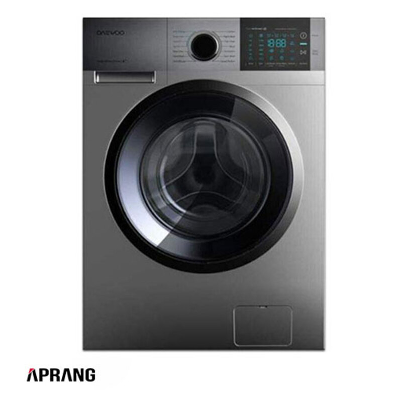 ماشین لباسشویی دوو سری زن پرو مدل DWK-PRO82SS ظرفیت 8 کیلوگرم - نقره ای