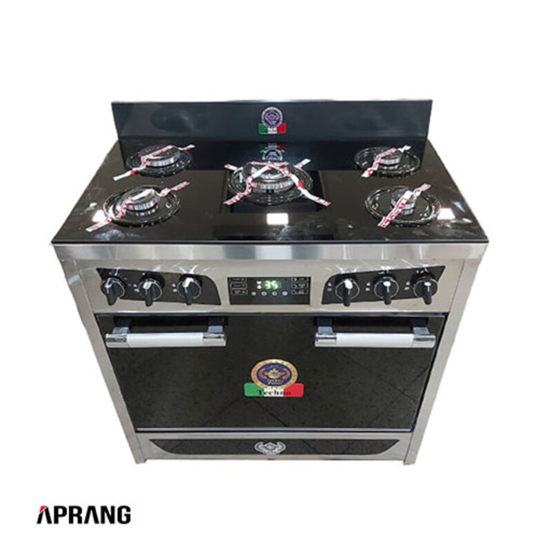 اجاق گاز طرح فر تکنو پروسا مدل T2 3002 - سفید