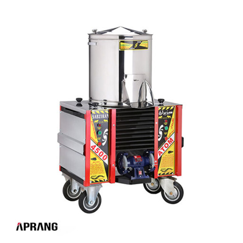 سبزی خردکن صنعتی 10 کیلویی سبزیران مدل 4500 اتم