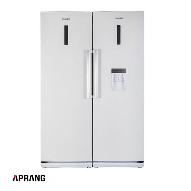 یخچال و فریزر دوقلو دیپوینت مدل D4i - pro - سفید چرمی