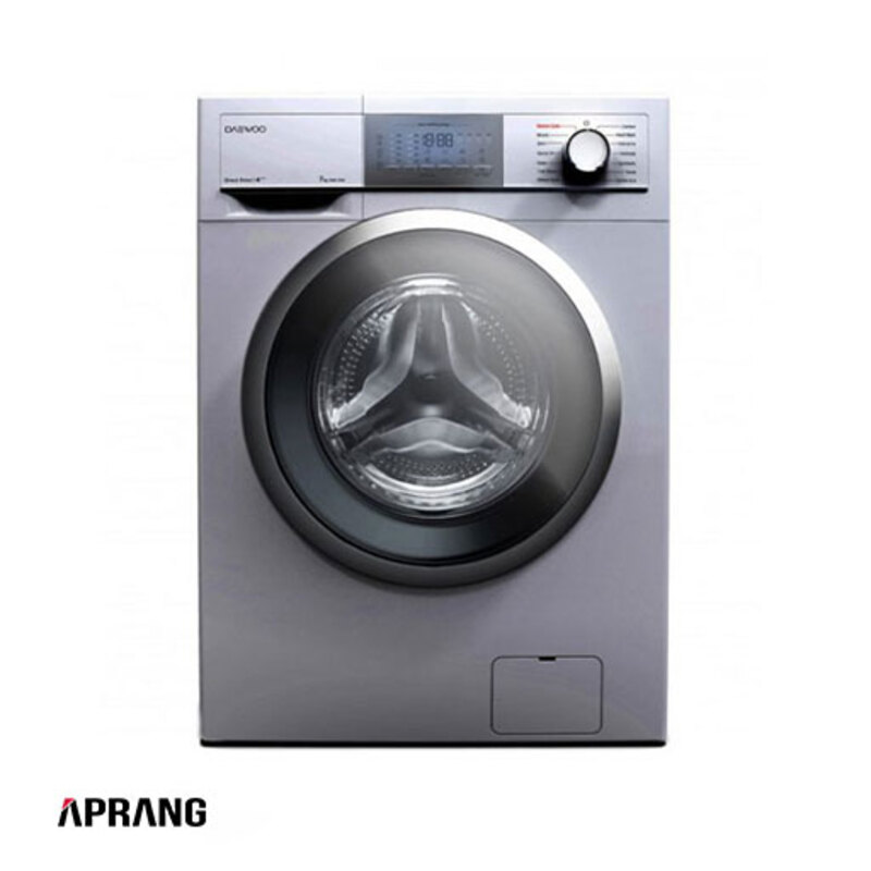 ماشین لباسشویی دوو سری کاریزما مدل DWK-8142 ظرفیت 8 کیلوگرم - نقره ای